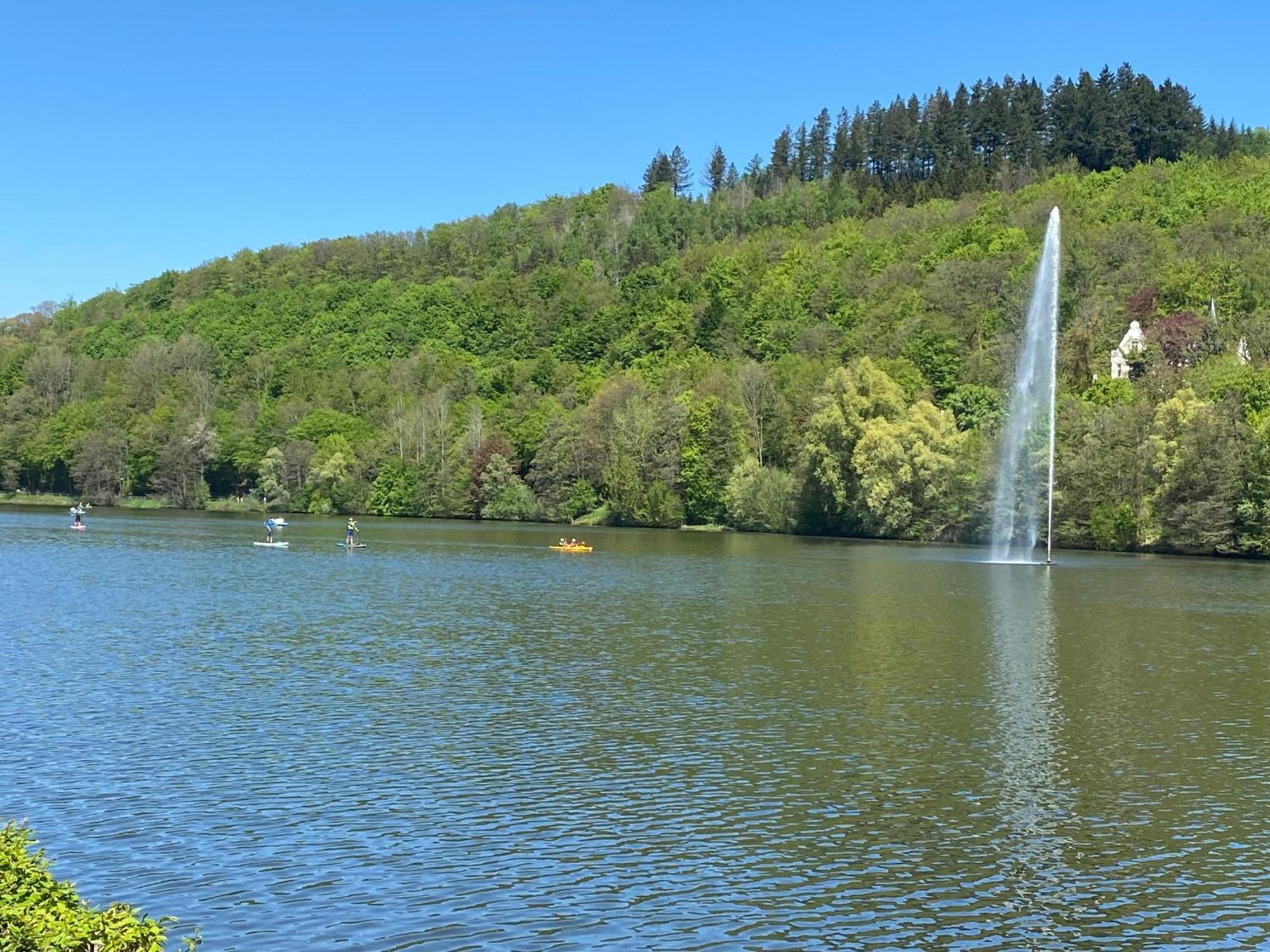 Schoene Wohnung Im Landhausstil Nahe Olpe Biggesee Bagian luar foto